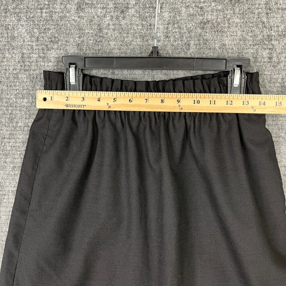 J.Crew Wool Blend Short Skirt Women's 2 Black Elastic Waist Short Lining - Picture 5 of 8